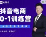 诸葛老王抖音电商0-1训练营，从0开始轻松破冷启动，引爆直播间-网赚36计