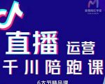 美尊-抖音直播运营千川系统课：直播​运营规划、起号、主播培养、千川投放等-网赚36计