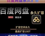 百度网盘无限扩容技术,外面卖399的,无论自己用还是用做引流都可以-网赚36计