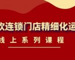 《茶饮连锁门店精细化运营》线上系列课程，茶饮门店经营必备课程（价值458元）-网赚36计