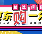 外面收费1980的最新京东无限一分购项目，一天轻松几百单（玩法+教程+软件）-网赚36计