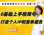 0基础上手视频号打造个人IP和签单增员，保险从业者即学即用的视频号爆款攻略，助你变现百万保费-网赚36计