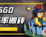外面9800的CSGO汇率搬砖项目,一个月轻松赚几千【选品软件+详细教程】-网赚36计