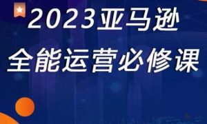 2023亚马逊全能运营必修课,全面认识亚马逊平台+精品化选品+CPC广告的极致打法-网赚36计