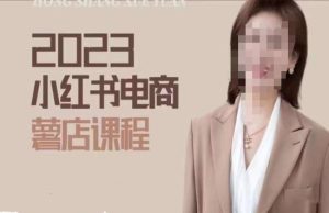 2023小红书电商课,新手小白从0~1玩转小红书薯店电商-网赚36计