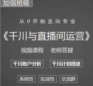 阳光哥·千川图文与直播间运营,从0开始走向专业,包含千川短视频图文、千川直播间、小店随心推-网赚36计