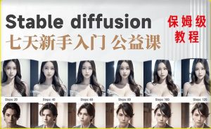 【AI训练营】全网第一个系统的stable diffusion基础课，新手入门必看-网赚36计