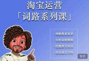 照顾酱·词路篇,手把手带你理解关键词背后的需求,想要做好淘宝,就必须理解词路-网赚36计