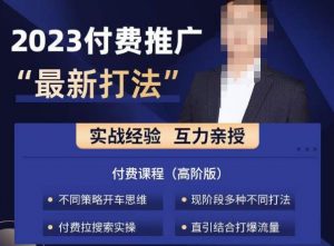 淘宝付费全系列金牌系列，2023付费起流量最新打法，涵盖面广-网赚36计
