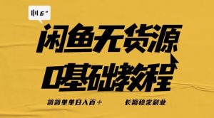 独家闲鱼无货源详细玩法，简简单单日八百+，长期稳定副业【揭秘】-网赚36计