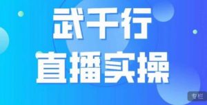 武千行直播实操课，账号定位、带货账号搭建、选品等-网赚36计