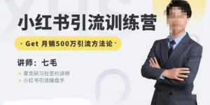 零克·小红书引流训练营第五期，小红书矩阵引流到vX的方法论-网赚36计