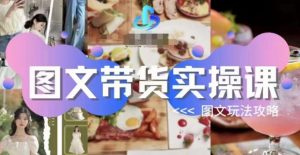 图文带货实操课,图文玩法攻略玩法-网赚36计