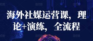海外社媒运营课，理论+演练，全流程-网赚36计