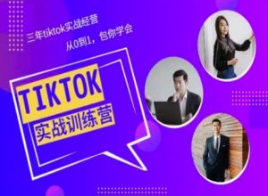 Tiktok美区实战经验课程分享,三年tiktok实战经营,从0到1包你学会-网赚36计
