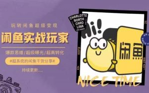 从0到1系统玩转闲鱼变现,教你核心选品思维,提升产品曝光及转化率-网赚36计