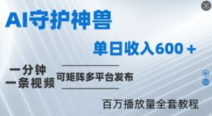 制作各省守护神，100多W播放量的视频只需要1分钟就能完成【揭秘】-网赚36计