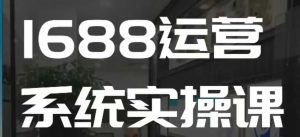 1688高阶运营系统实操课，快速掌握1688店铺运营的核心玩法-网赚36计