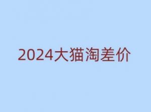 2024版大猫淘差价课程，新手也能学的无货源电商课程-网赚36计