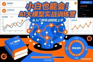 小白也能会!AI大模型实战训练营,从入门到实战轻松上手-网赚36计
