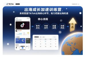 出海成长加速训练营，系统覆盖TikTok出海核心环节，助力把握出海机遇（更新）-网赚36计
