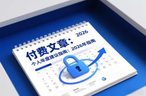 付费文章：个人年度建议指南：2026年指南-网赚36计