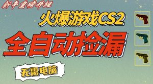 CS2交易市场全自动捡漏賺钱，新年好项目，无需玩游戏，一部手机轻松日入5张，稳定副业【揭秘】-网赚36计