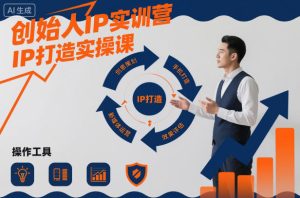 创始人IP实训营,IP打造实操课-网赚36计