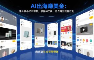 AI出海賺美金：海外版小红书带货，掌握AI工具，抢占海外流量红利（更新2026）-网赚36计