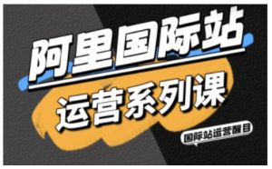 阿里国际站运营系列课，涵盖精准引流、直通车与全站推实战SOP，搭配AI效率工具包与高阶增长玩法（更新）-网赚36计