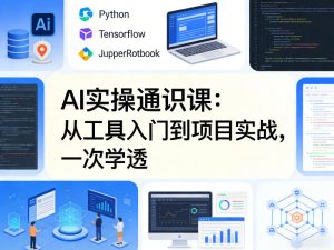 AI实操通识课,从工具入门到项目实战,一次学透-网赚36计