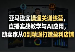 亚马逊实操通关训练营,直播实战教学与AI应用,助卖家从0到精通打造盈利店铺(更新3月23日)-网赚36计
