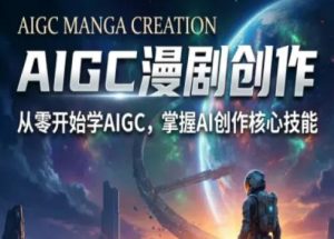 AIGC精品漫剧创作全流程解析，S级漫剧教学，从零开始学AIGC漫剧创作-网赚36计