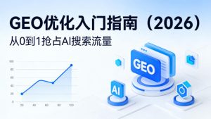 【最新】GEO优化入门指南(2026),从0到1抢占AI搜索流量-网赚36计