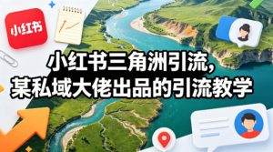 小红书三角洲引流,某私域大佬出品的引流教学-网赚36计