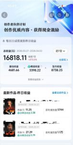 抖音某大佬的AI电视剧解说,精选独家教学,精选赛道作品制作,入精选后即可无条件加入伙伴-网赚36计