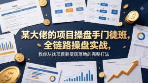 某大佬的项目操盘手门徒班,全链路操盘实战,教你从找项目到变现落地的完整打法-网赚36计