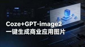 【Coze工作流搭建实操教程】coze+GPT-image2一键生成商业应用图片,全流程保姆级教学-网赚36计