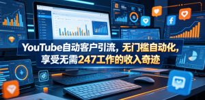YouTube自动客户引流,无门槛自动化,享受无需247工作的收入奇迹!【原创双语字幕】-网赚36计