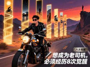 付费文章：想成为老司机，必须经历8次觉醒-网赚36计