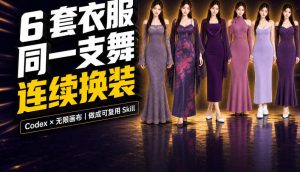同一支舞,6套衣服按顺序切换:我把服装换装视频做成了一个Skill-网赚36计