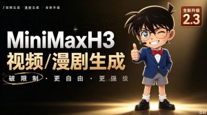【MiniMaxH3一键懒人整合包】AI视频/漫剧生成工具，支持30_40_50显卡，ComfyUI整合包安装部署！最低8g显存也能跑！-网赚36计