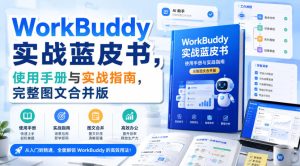 WorkBuddy实战蓝皮书,使用手册与实战指南,完整图文合并版-网赚36计